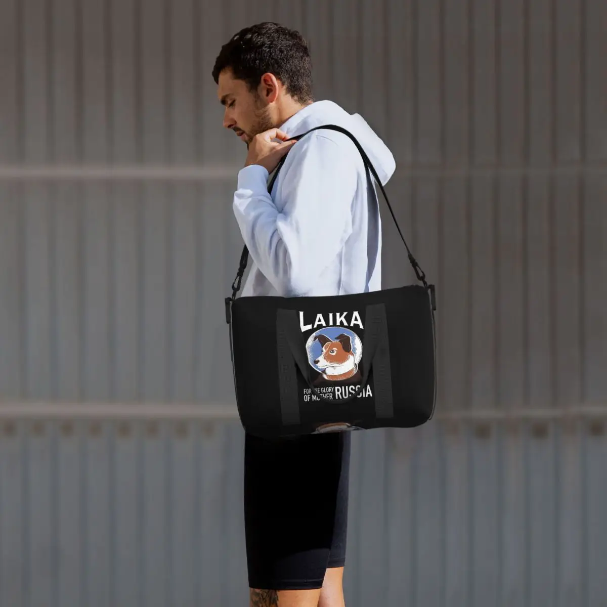 حقيبة سفر للشاطئ من إيمي لايكا للحفلات الأوروبية ذات سعة كبيرة لصالة الألعاب الرياضية واليوجا وحقيبة كتف واق من المطر للتسوق للنساء #4