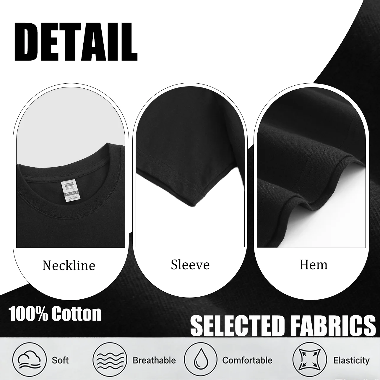 Damska koszulka z grafiką zielonego jajka wielkanocnego, 100% bawełna, okrągły dekolt, krótki rękaw, codzienna, na lato.