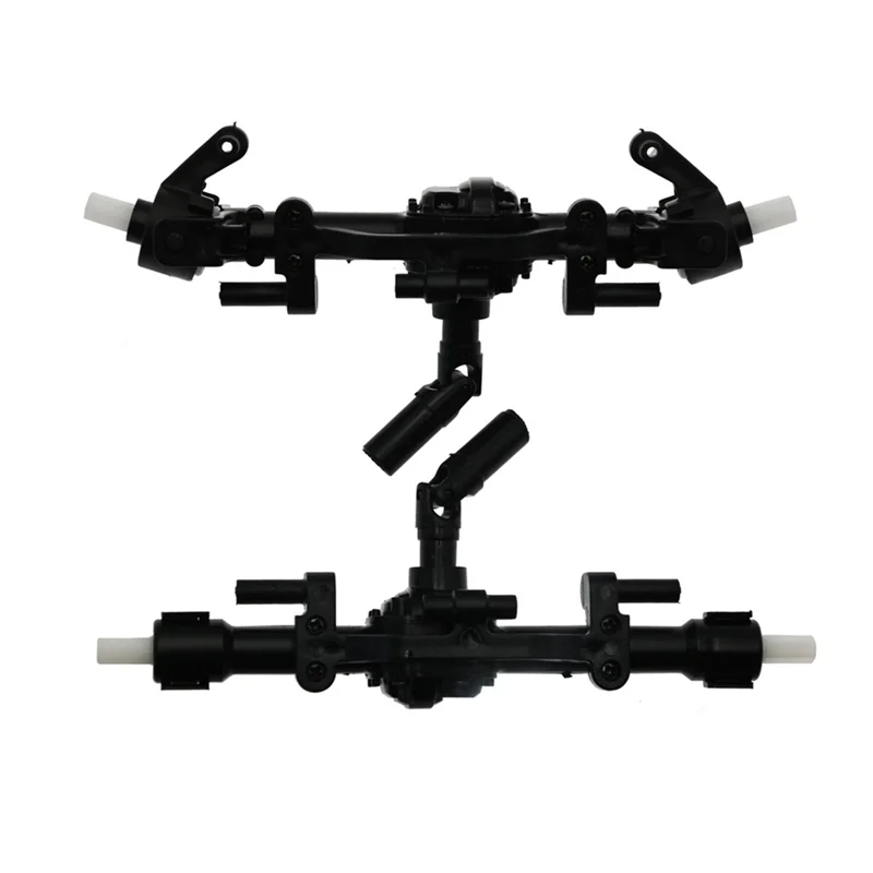 Front and Rear Axle with Metal Gear for MN D90 MN-90 MN98 MN99 MN99S MN45 1/12 RC Car Spare Parts Upgrade Accessories