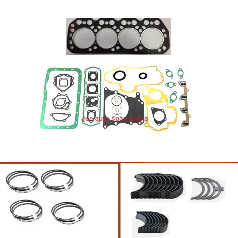 

Полный комплект прокладок для двигателя Mitsubishi K4N, основной шатунный подшипник, поршневое кольцо для Caterpillar 305CR Kobelco SK045