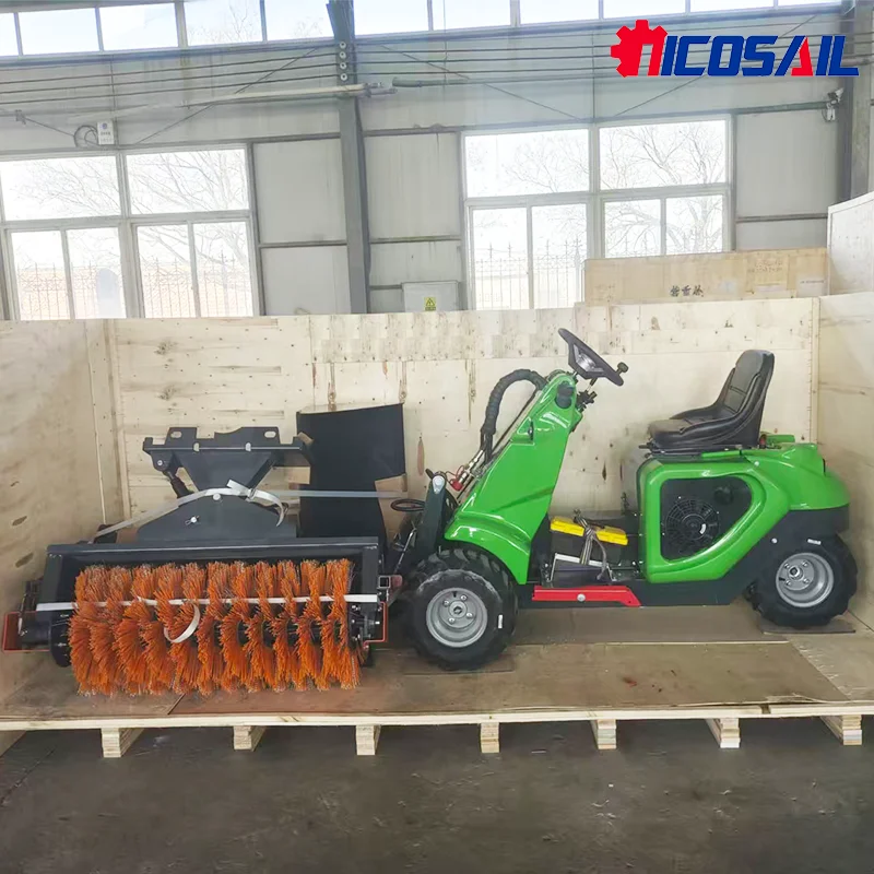 

Mini Loader Three Wheel Design with 350kg Load Capacity Compact Garden Machinery Loading Equipment for Agriculture