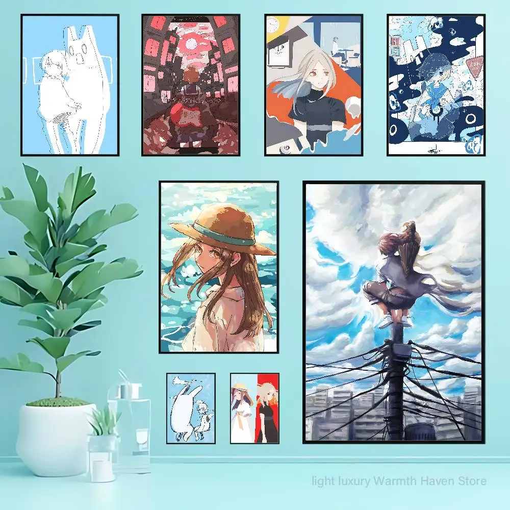 

Y-Yorushika Band Poster Waterproof HD Wall Art Decal Self-Adhesive Aesthetic Decor For Home Living