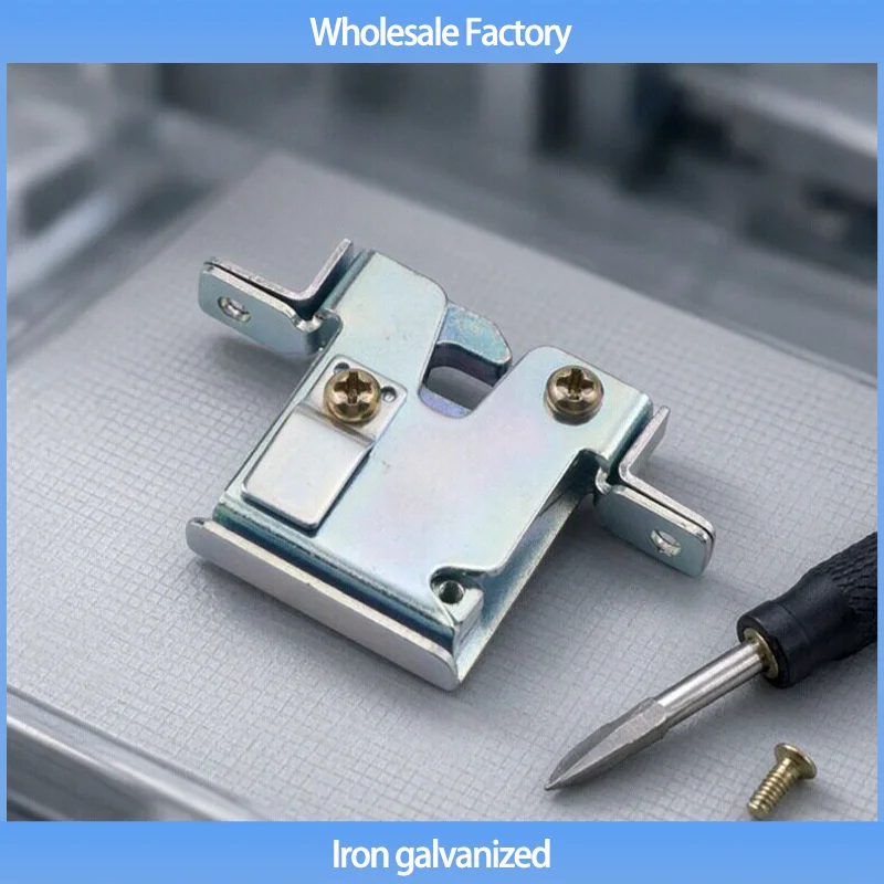 4pcs Industrial Equipment Electrical Control Cabinet Doors Door Locks Cabinets And Toolboxes Galvanized Iron Buckle Door Locks