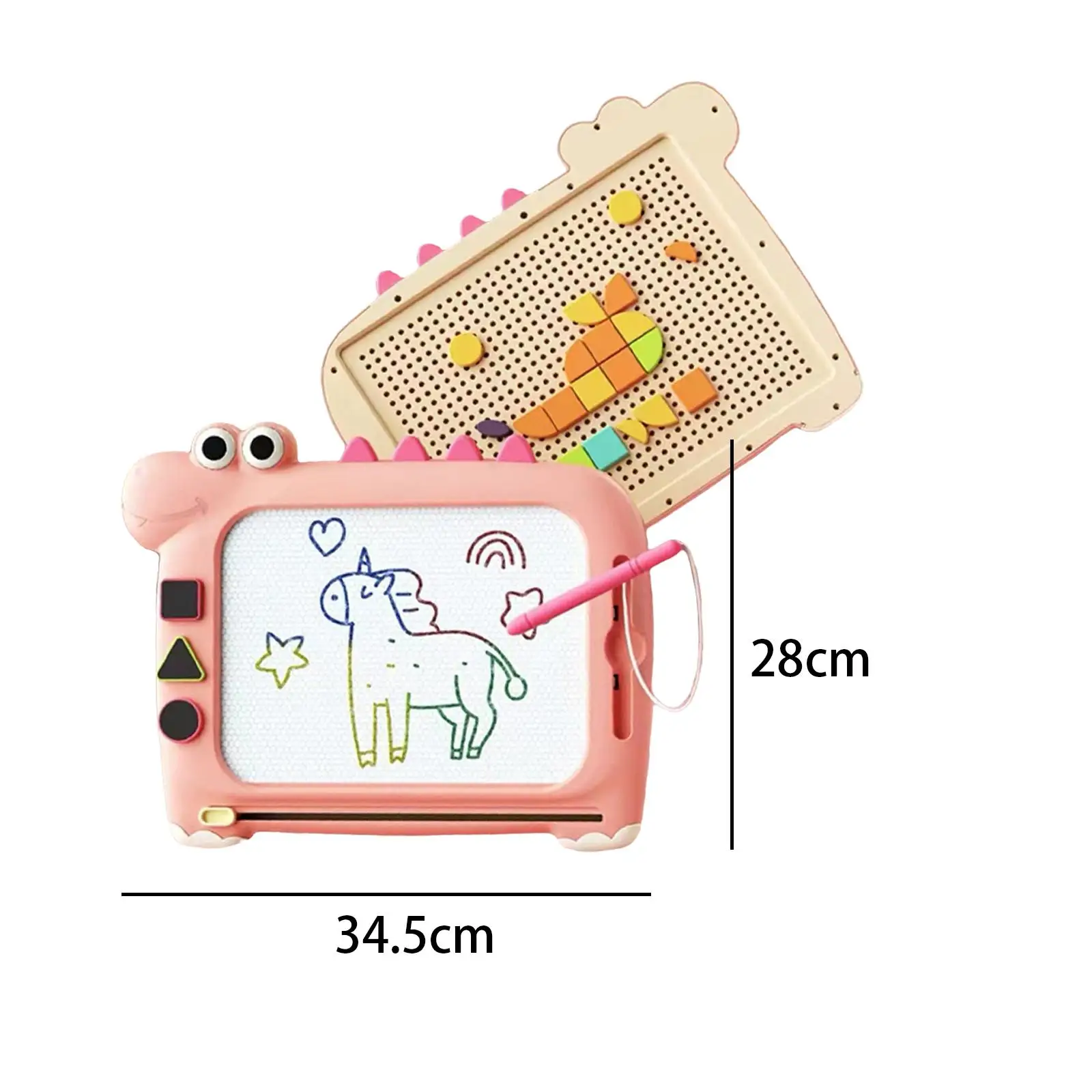 Drawing Doodle Board Toy Erasable Drawing Pad Gift for Kids Toddler Early Educational Creativity Toy