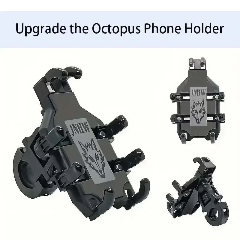 Car Motorcycle Scooter ATV Bicycle Electric Bicycle Mobile Phone Holder Universal Upgrade Octal Mobile Phone Holder