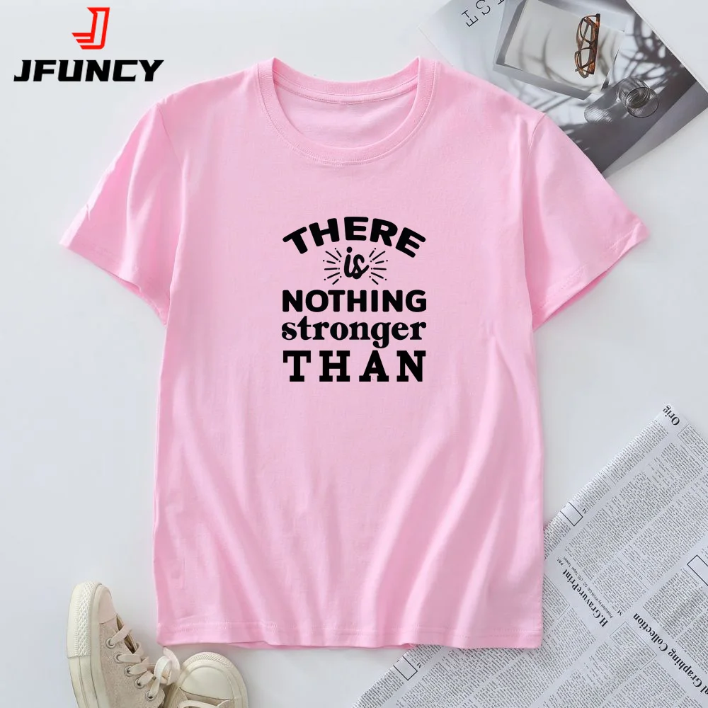 

JFUNCY Women Tops Summer Short Sleeve T-shirt Woman T Shirts New Graphic Tees Oversized Female Tshirt Women's Cotton Clothing