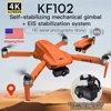 KF102 4K HD GPS 드론(듀얼 카메라 2축 짐벌 광학 흐름 WiFi FPV, 성인과 어린이를 위한 접이식 쿼드콥터 장난감 포함) 1