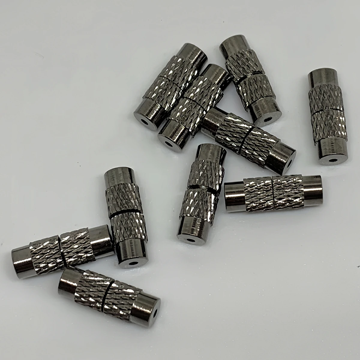 10/20pcs Brass Screw Clasp Closure Fastener End Tip Caps Connectors Barrel Screw Clasp for Bracelet Necklace Making Accessories