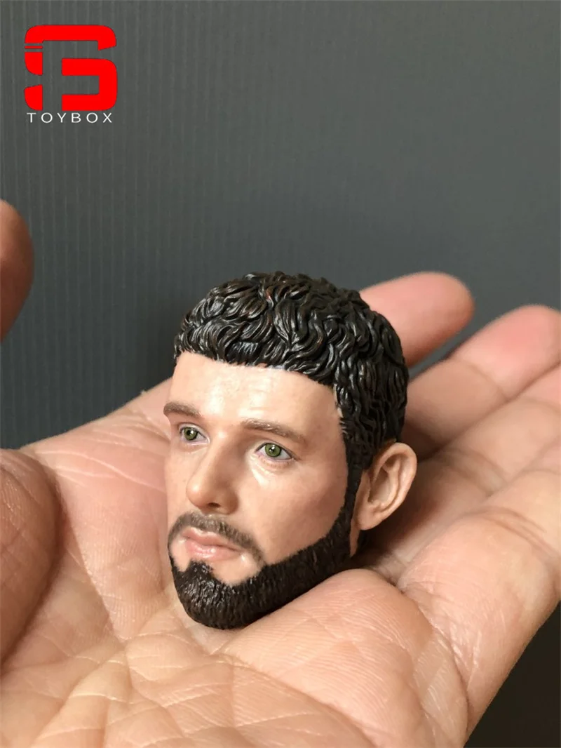 Sculpture de tête masculine de la marine de l'équipe américaine, échelle 1/6, modèle adapté aux poupées de corps de figurine d'action de soldat de 12 pouces