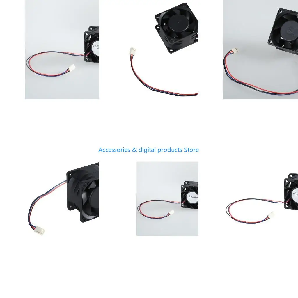 77JD FFB0624EHE 24V 0.57A Efficient Air Circulation Fan with Speed Controls for Computer Case, Workstations, and Machinery