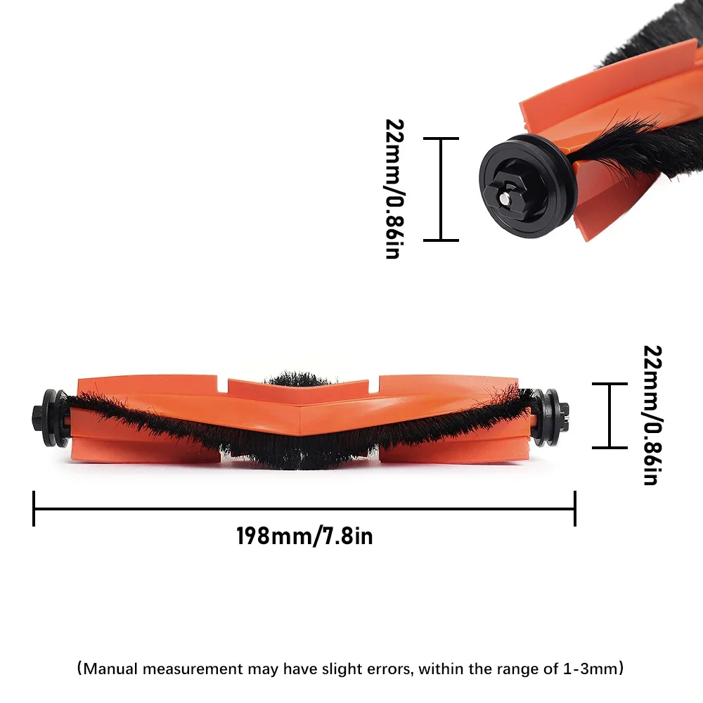 Für Xiaomi X10+/X20+X10 Plus/X20 Plus Haupt- und Seitenbürste, Hepa-Filter, Wischmopptücher, Staubbeutel, Ersatzteile für Roboter-Staubsauger – Detail 30