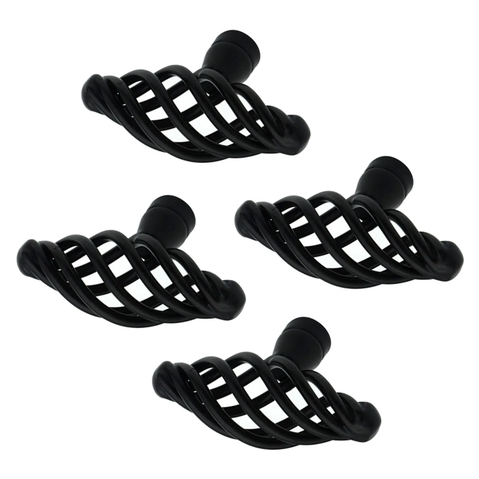 4Pcs Alloy Cage Pull Handles Bird Cage Design Cabinet Knobs for Cupboard Drawer Wardrobe Desk Bookcase Chest Kitchen Furniture