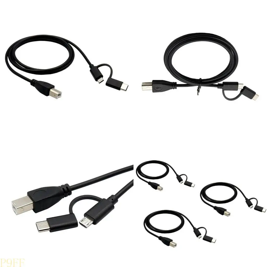 كابل تاريخ الطابعة CS1W USB-B للبيانو الإلكتروني والطبل الإلكتروني والماسح الضوئي والكمبيوتر المحمول