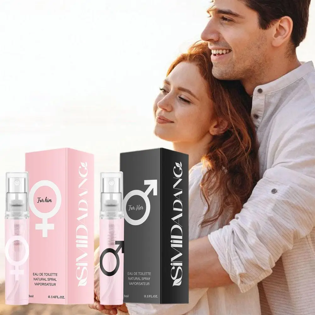 3ml Perfume for Men Women Lasting Fragrance Men's and Women's Fun Perfume Dating Deodorant Flirting Attracts The Opposite Sex