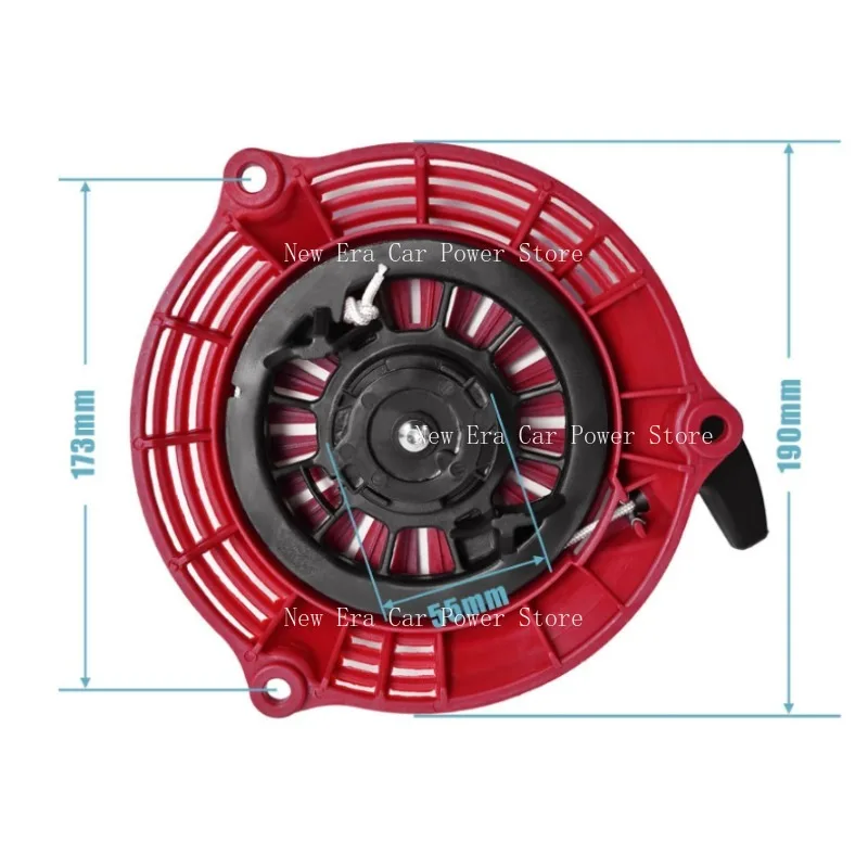 For Recoil Starter Pull Start Components Compatible with EN2000 Generator GC135 GC160 GCV135 GCV160 28400-ZL8-023ZA