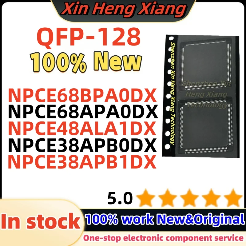 (1pcs) NPCE68BPA0DX NPCE68APAODX NPCE68APA0DX NPCE68BPAODX NPCE48ALA1DX NPCE38APB1DX NPCE38APB0DX NPCE38APBODX QFP-128