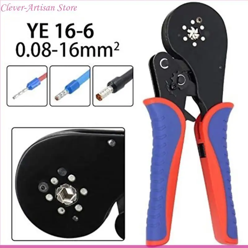 

E06B Ferrule Tools Tools Wire Pliers 1200 PCS WIRE FERLURE с Primpers Pligers Electricians 0,08-16 мм²