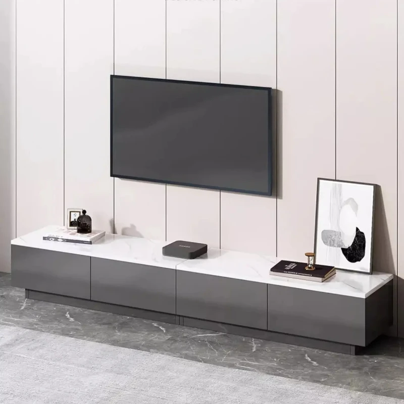 White Modern Tv Stand Minimalist Storage Unique Luxury Tv Cabinet Nordic Elegant Muebles De Salón Para Tv Living Room Furniture