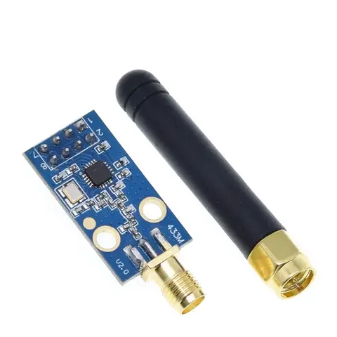 Module sans fil CC1101 avec antenne SMA, Module émetteur-récepteur sans fil pour Arduino 433MHZ