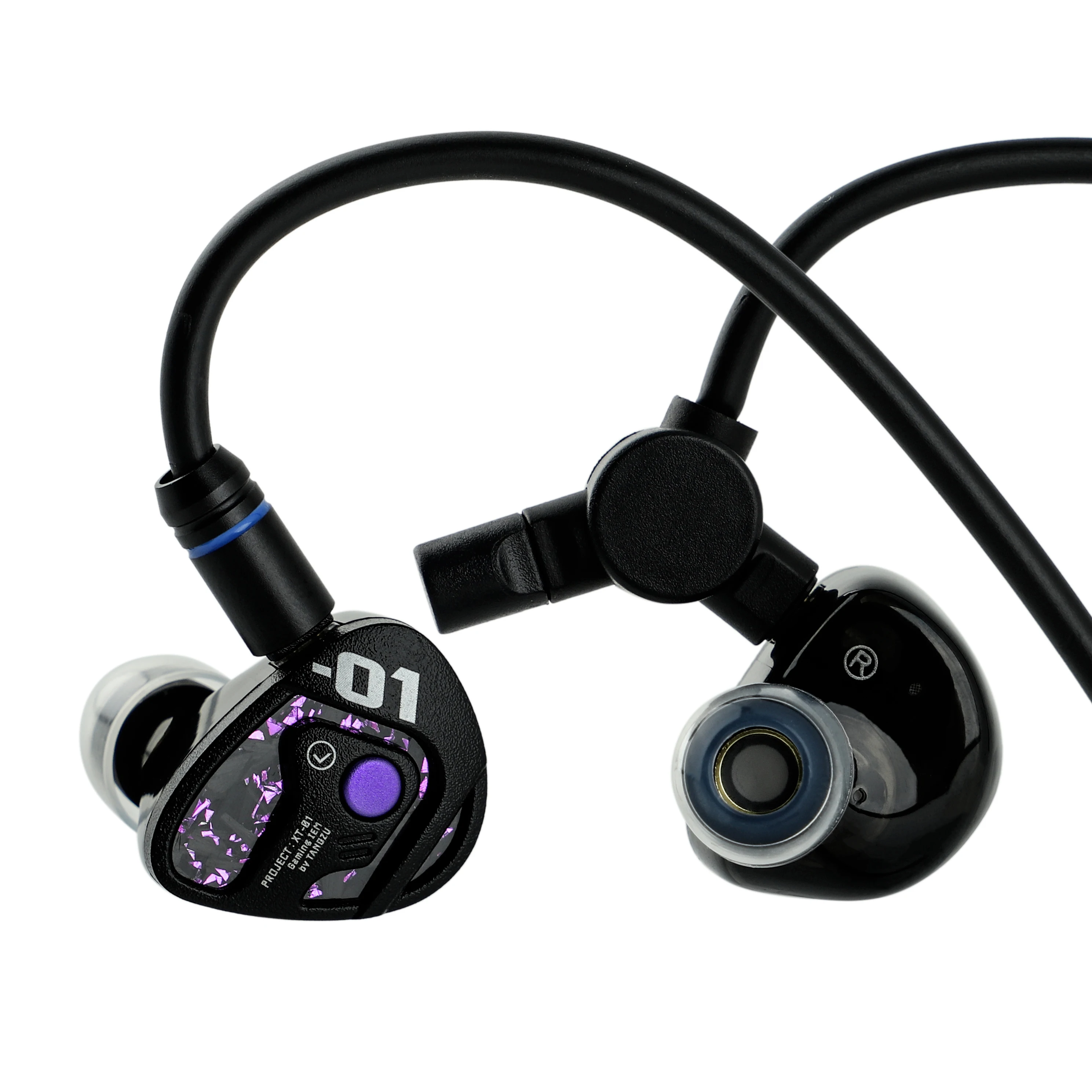 

TANGZU Xue Tao 10mm Glass Diaphragm Dynamic Driver Gaming IEMs HiFi Wired Earbuds with Detachable Mic
