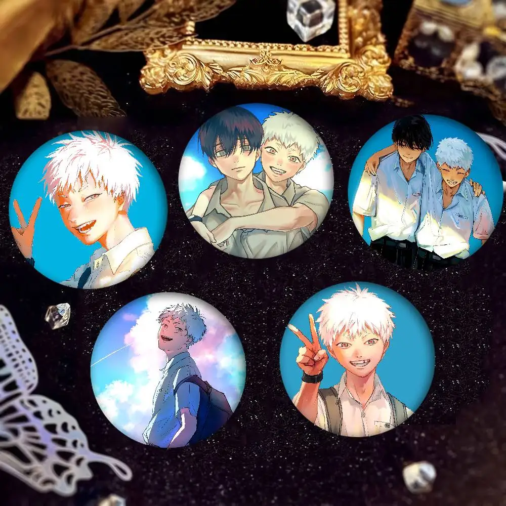 T-The S-Summer Hikaru Died تخصيص لينة زر دبوس للنساء مجوهرات إبداعية مضحك شارة الكرتون عاشق قبعة #1