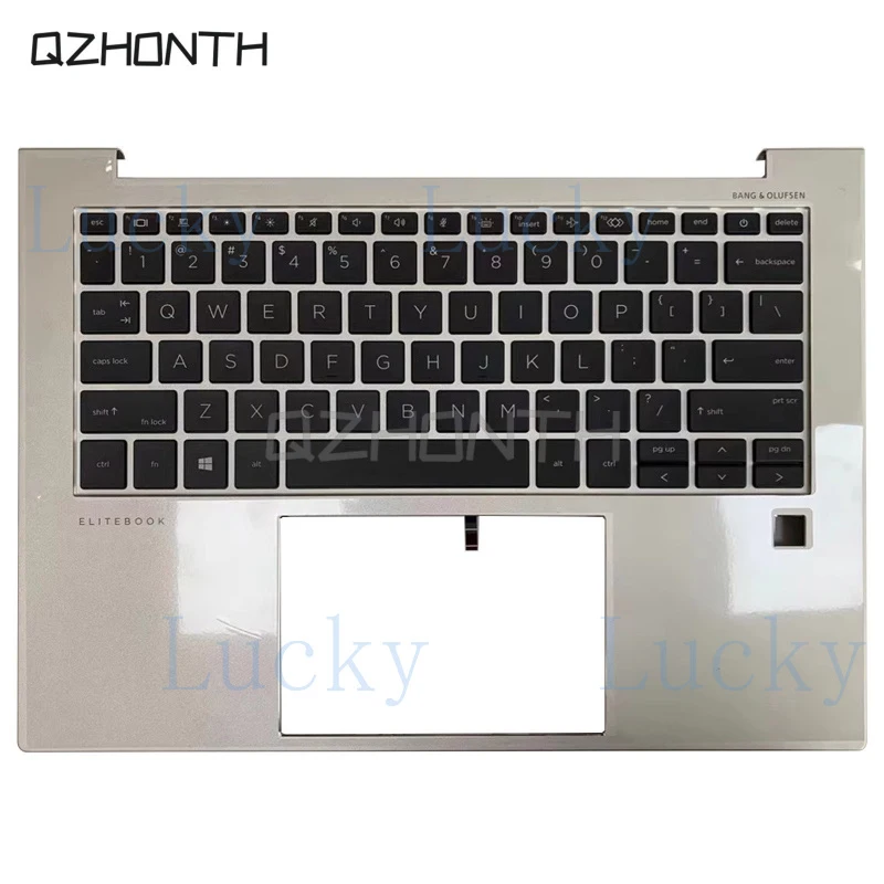 

f New For HP Elitebook 840 845 G9 Palmrest with Backlit US keyboard N09058-001