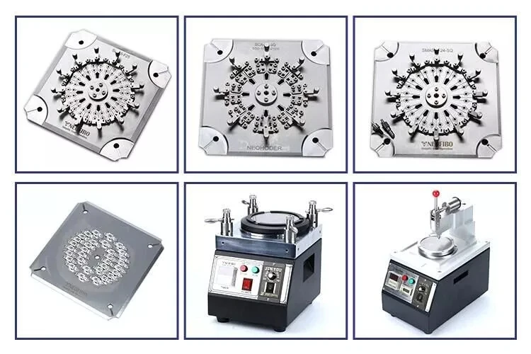 Square Pressure UPC APC PC Fiber Optic Grinding Equipment, Fibre Optic Polishing Machine