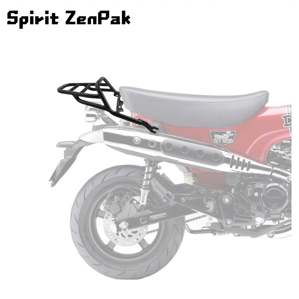 DAX125 ST125 2022-2025 Motorcycle Accessories Fit Rear luggage carrier Tail Rack Suitcase Luggage Carrier Board luggage Rack