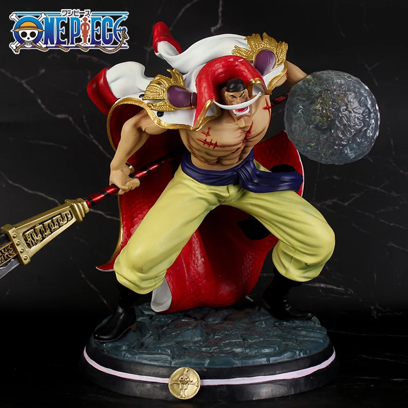 

32cm One Piece Edward New Gate Action Figure Large Size Anime Gk Air Shock Combat Form Figurine Pvc Model Statue Toy Gift Decor