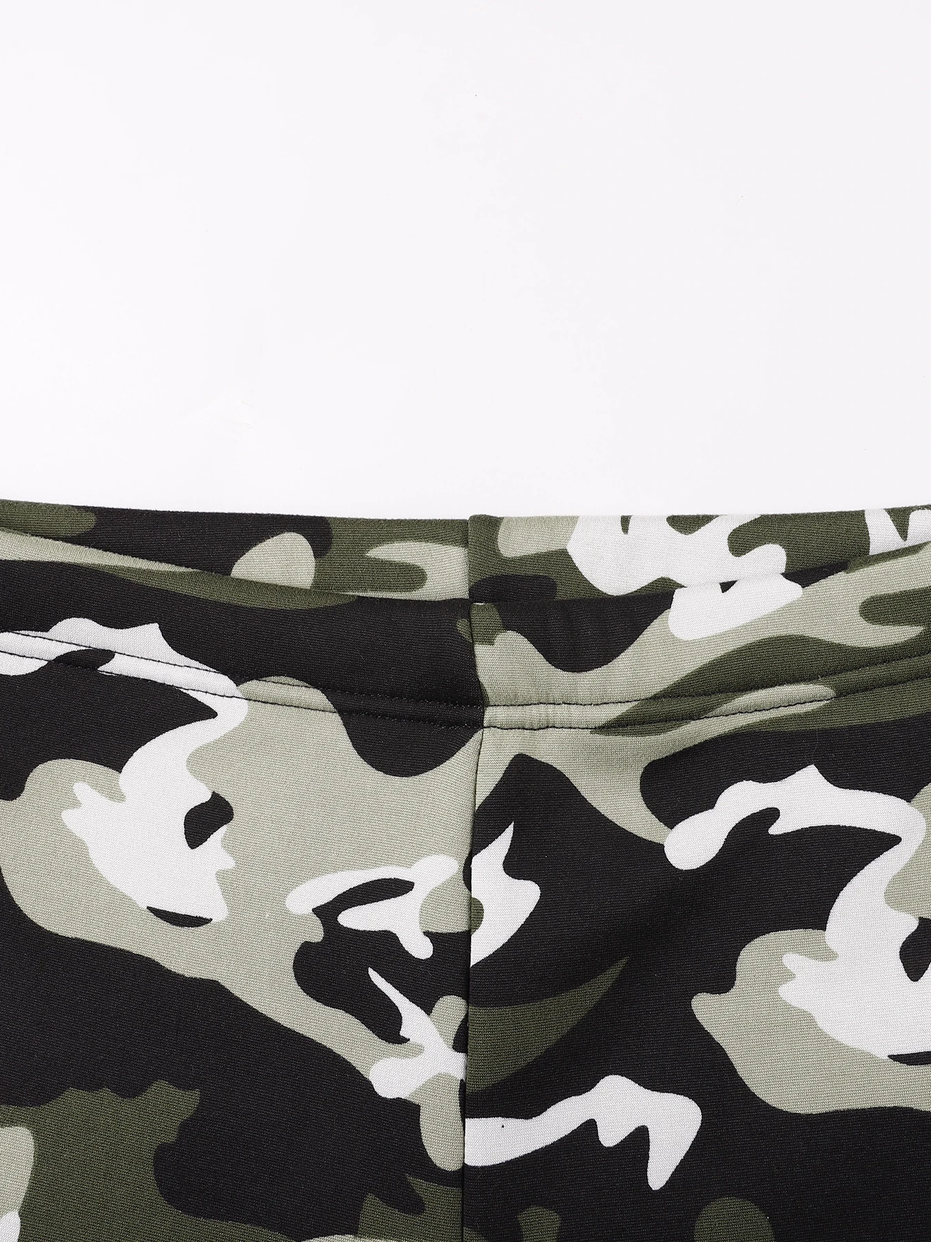 Jogging Y2K Solid Color Women Trousers Gym Fleece Camouflage Long Pant Female Warm Sportswear Elasticity Autumn Winter Leggings