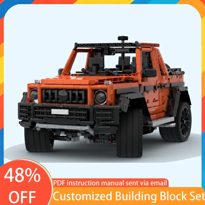 

549 PCS Moc Technic Cool Convertible Car Model Building Blocks Speed Vehicle Bricks Display Toys Children Adults Christmas Gifts
