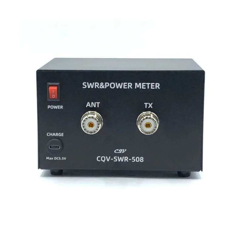 CQV-swr-508 200W 1. 8-54mhz digital & power meter 4.3-inch IPS color screen standing wave for Ham Radio