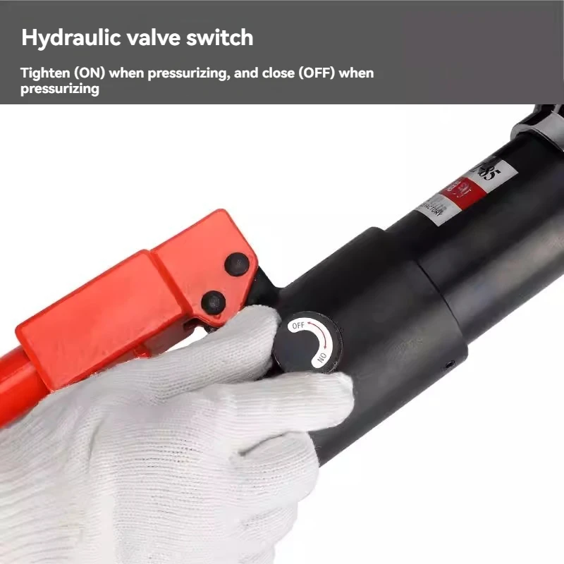 Integral Manual Hydraulic Cable Cutter Copper Aluminum Armored Steel Wire Rope Steel Core Aluminum Hinged Wire Cutting Tool