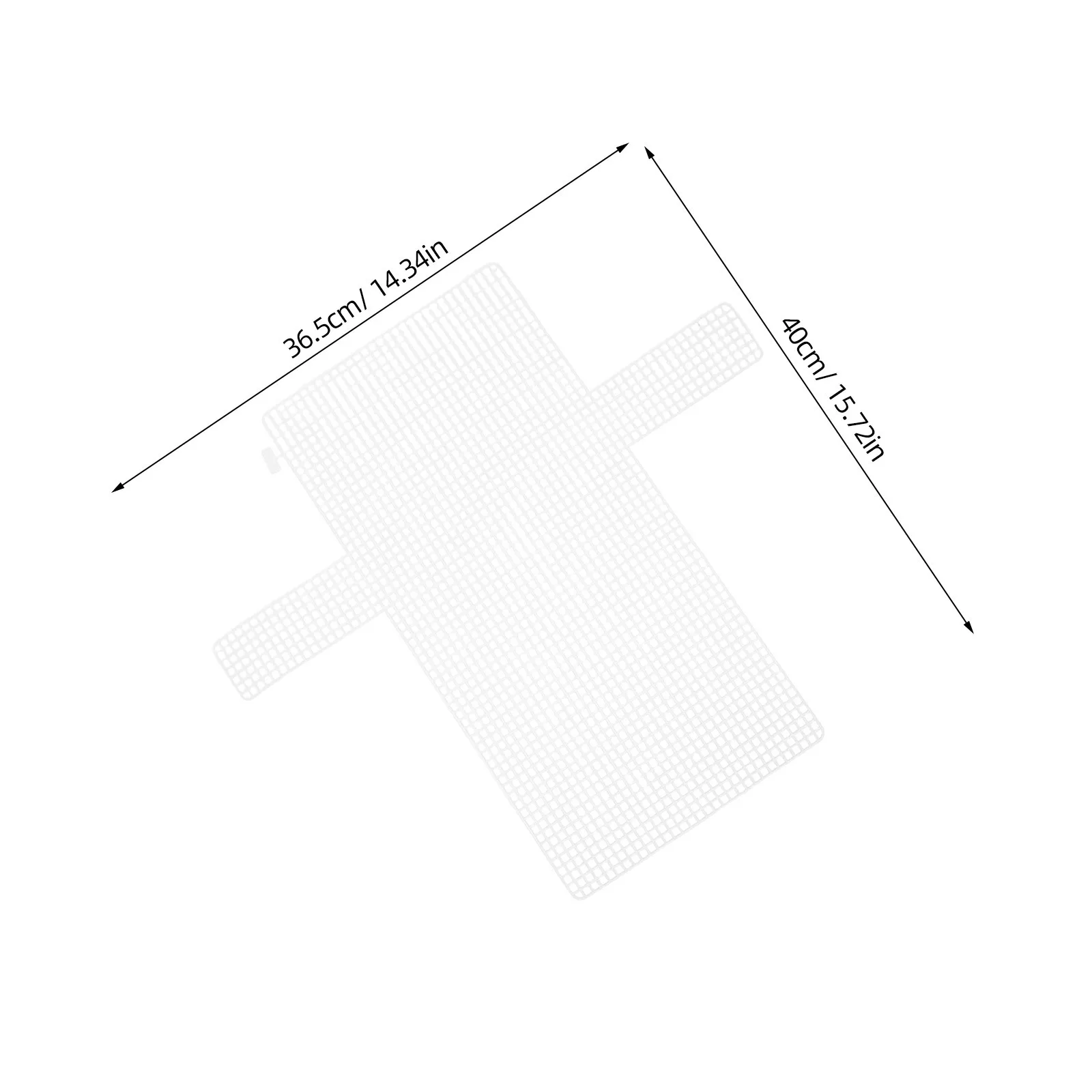 10 قطعة من أوراق القماش الشبكية البلاستيكية الشفافة المتينة DIY بها بنفسك حقيبة صنع المواد صياغة عدة مستلزمات الحياكة الكروشيه الغزل