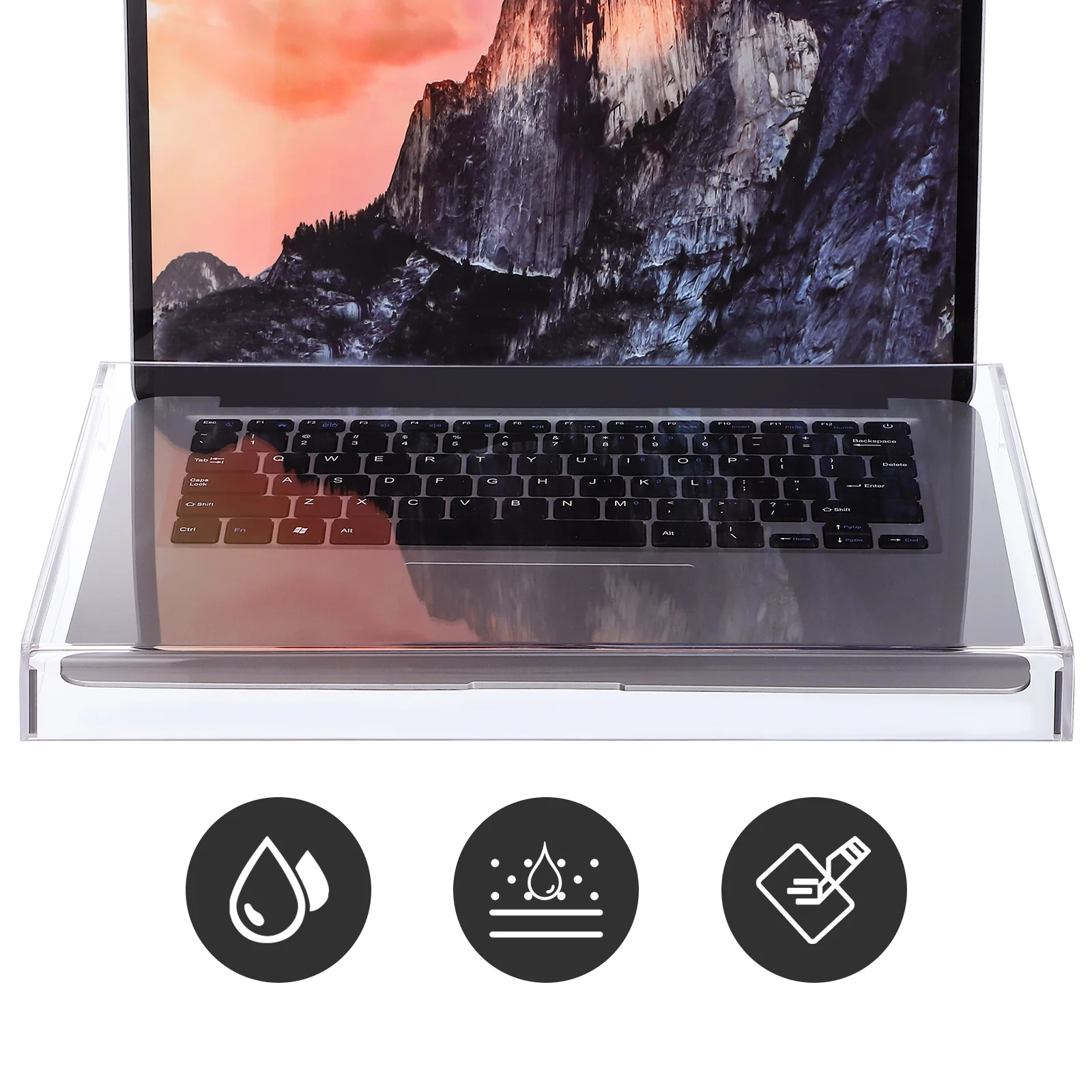 Wireless Keyboard Dust Cover Clear Acrylic Mechanical for Laptop Protector Transparent Computer Accessories Case