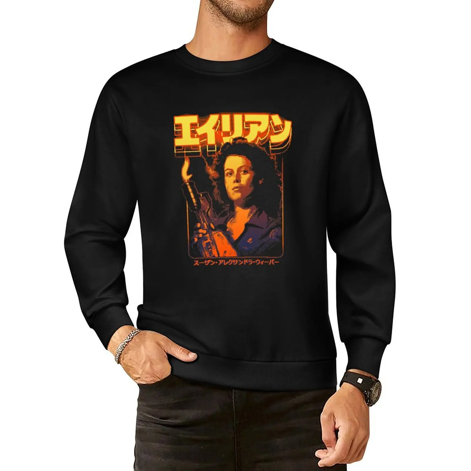 Alien: Ellen Ripley Pullover Hoodie blouse korean autumn clothes men's sweat-shirt oversize sweatshirts