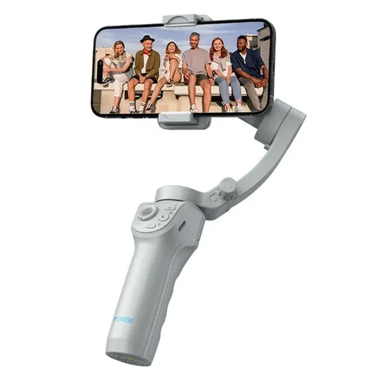 M01 Handheld Gimbal Stabilizer Anti Shake 3 Axis Cell Phone Stabilizer for Live Streaming