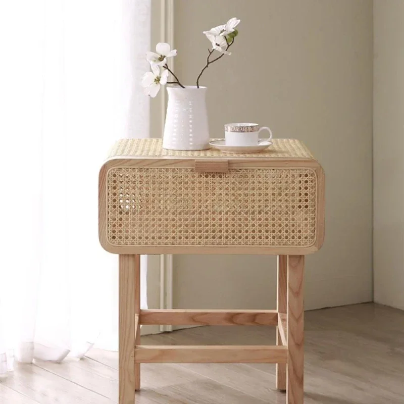 Chest Drawers Design Bedside Table Cabinets Living Room Small Night Stand Wood Coffee Auxiliary Tables End Narrow Nordic