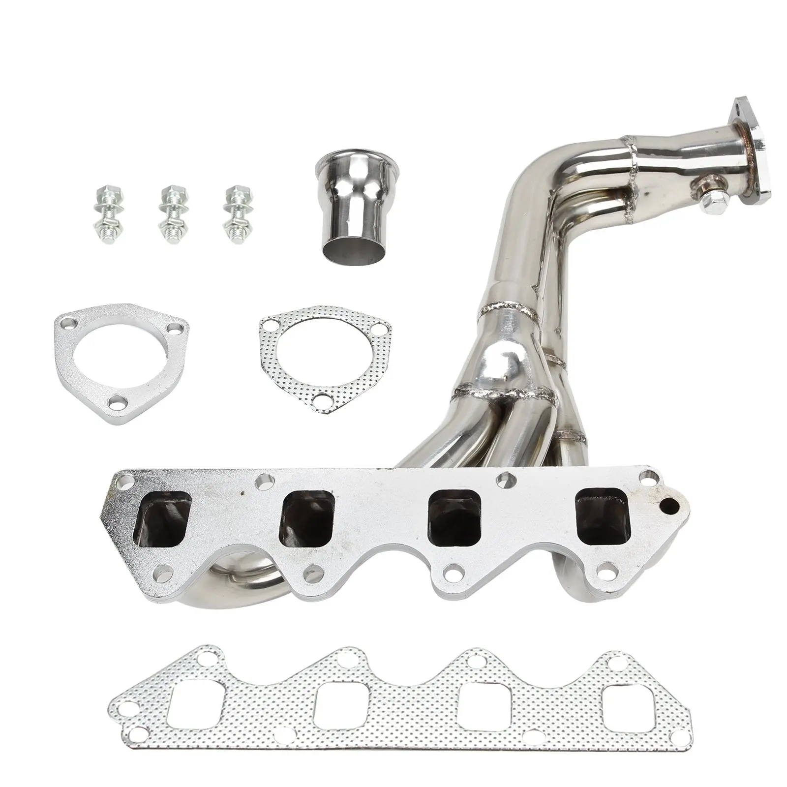 304 Stainless 4-2-1 Full Length Exhaust Manifold Header For Samurai/Geo Tracker