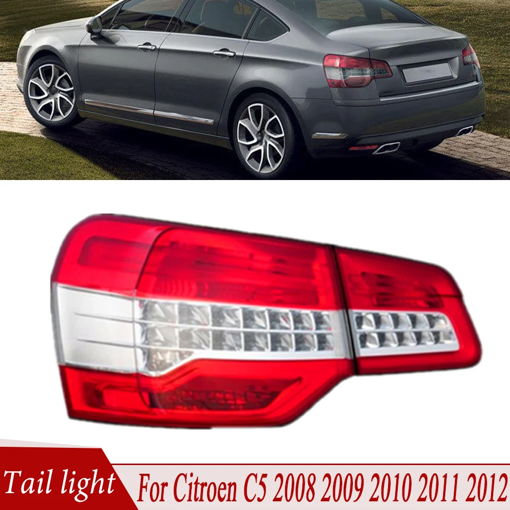 

Taillights Tail Light Turn SIgnal Light Rear Brake Lamp Stop Light Tail Lamp Assembly For Citroen C5 2008 2009 2010 2011 2012