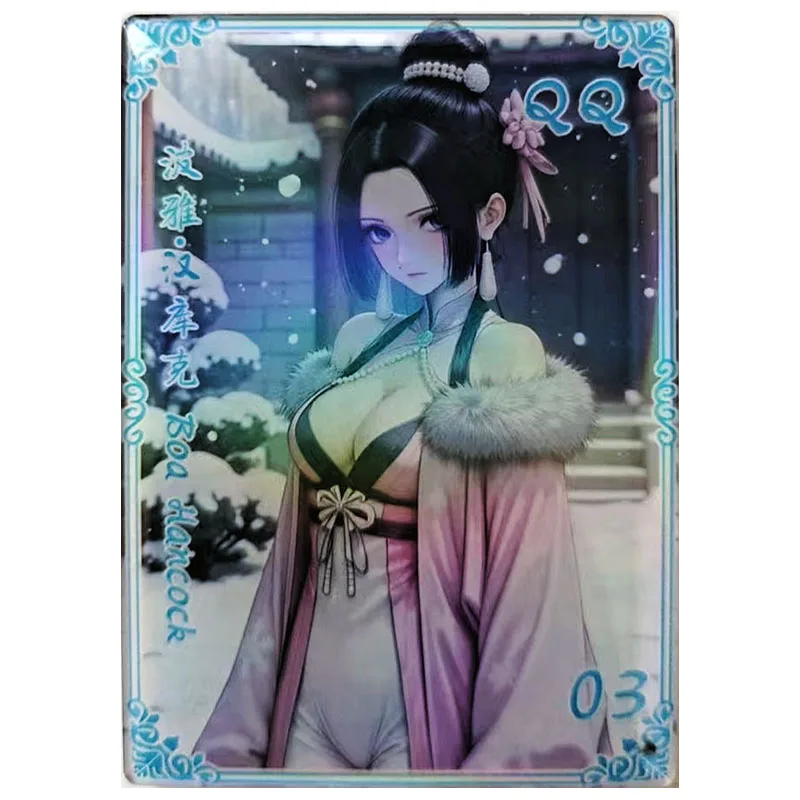 أنيمي قطعة واحدة نادرة محدودة QQ الايبوكسي منضدية لعبة الانكسار تحصيل بطاقات هانكوك لعب للأولاد عيد الميلاد هدية عيد ميلاد