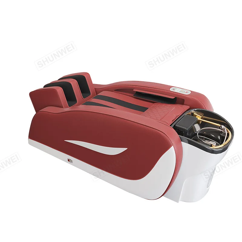 

Smart massage hair wash bed, automatic massage bed, barbershop special bed, hair salon Thai beauty salon, head treatment fumigat