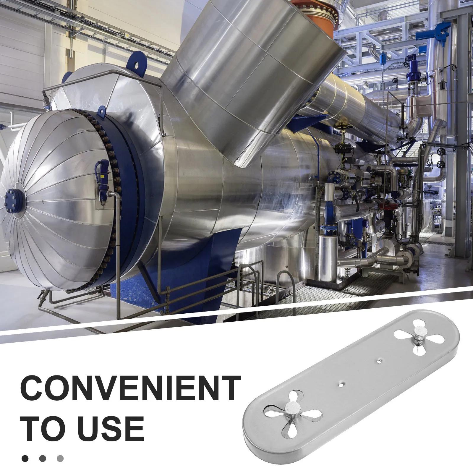 غطاء فتحة تهوية الفرن قابل للتعديل مدخل هواء مزدوج لأنظمة سخان الموقد تصميم مستطيل مقاوم لدرجات الحرارة العالية