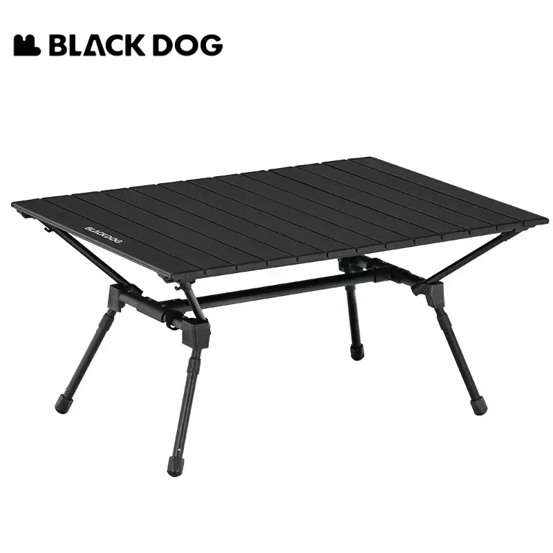 

BLACK DOG Camping Table 30kg High Load Foldable Picnic Table Removable Portable Coffee Tables Outdoor Folding Cart Side Table