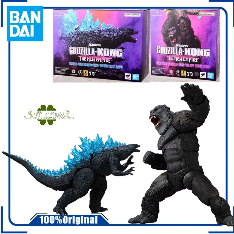 

BANDAI Original S.H.MonsterArts Series Godzilla vs Kong:The New Empire 2024 Action Figure Toys Gift Collectible Model Ornaments