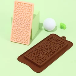 Heart Silicone Chocolate Mold DIY Cake Accessories Mold Kitchen Ice Cubes Biscuit Pastry Manual Baking Cake Decoration Mould