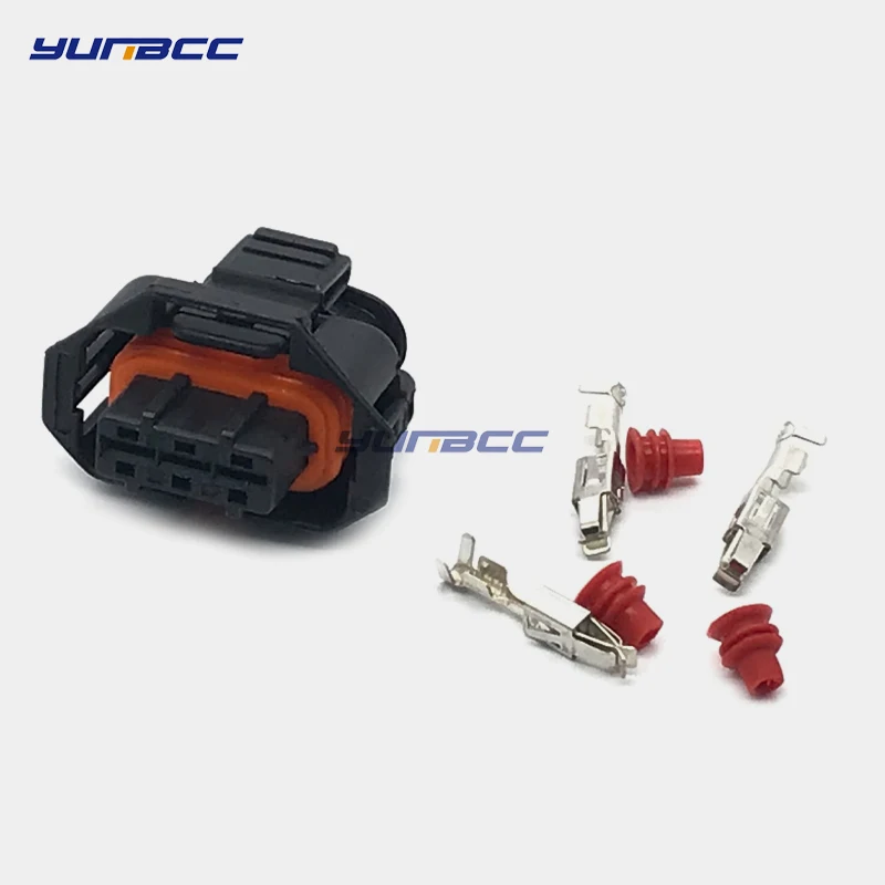 

10 Sets Kit 3 Pin Way 3.5MM Female Sealed Diesel Injection Pump Plug Boschs Auto Connector 1928403966