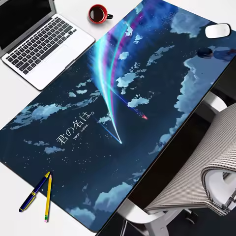 Anime Your Name Mouse Pad Gaming XL Home Computer New Large Mousepad XXL Mouse Mat Anti Slip Carpet Office Soft PC Mice Pad