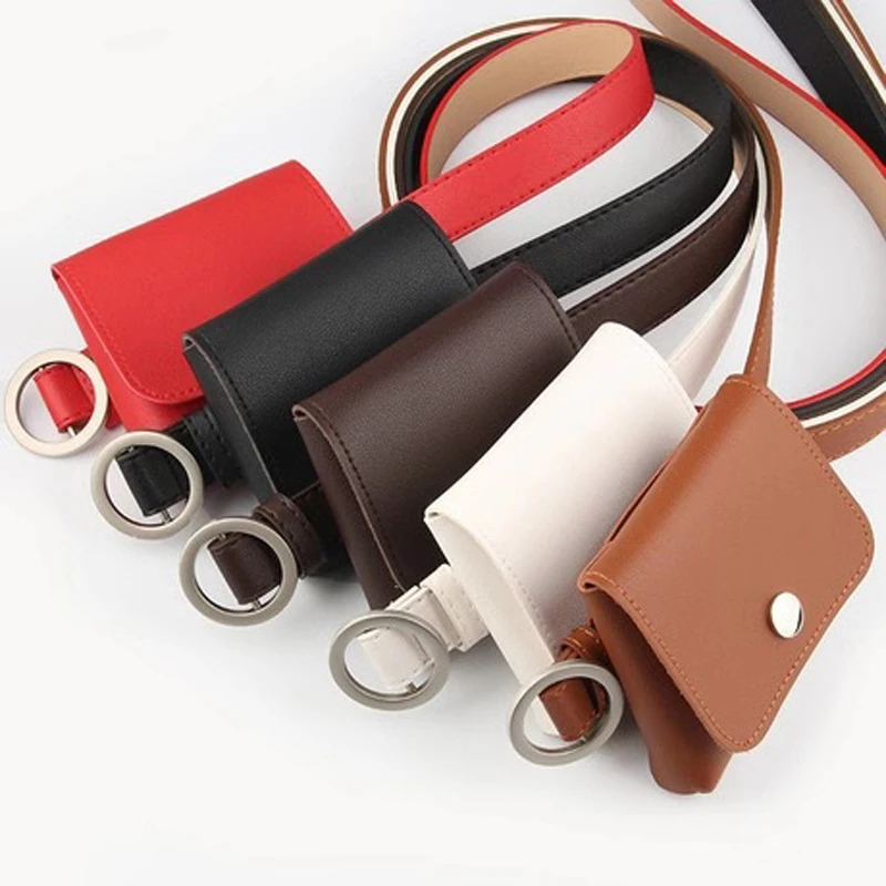 Telefon komórkowy Mała Dla Kobiet Fanny Waist Bag Mini Pack Belt Wallet Purse Pouch Banana Belly Lady Girls Bum Hip Kangaroo Waistbag