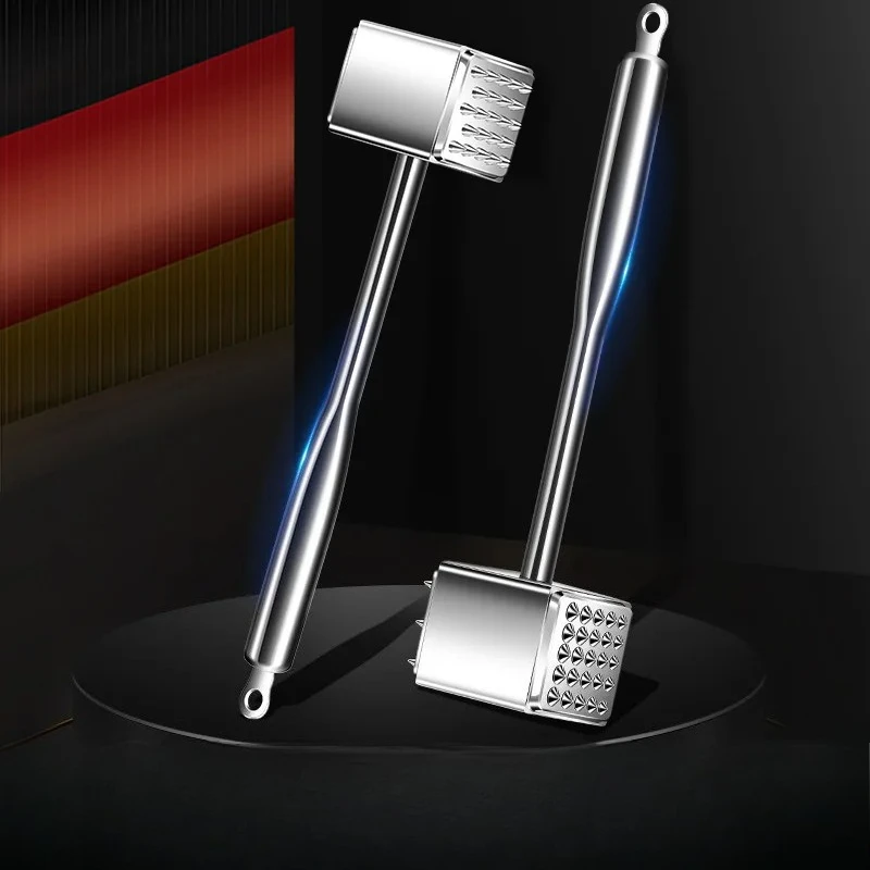 316 stainless steel double-sided multi-purpose 2-in-1 steak tenderizer and meat tenderizer thickened and labor-saving